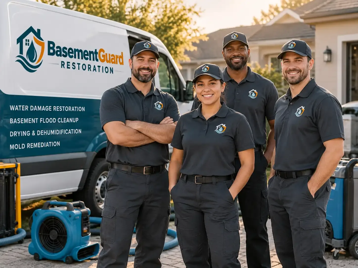 Basement Water Damage Restoration company in Leonard, MI